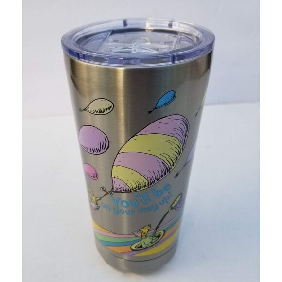 Dr. Suess You’ll Be On Your Way Up! Stainless Steel Insulated Tumbler 20 oz NEW - Picture 1 of 6